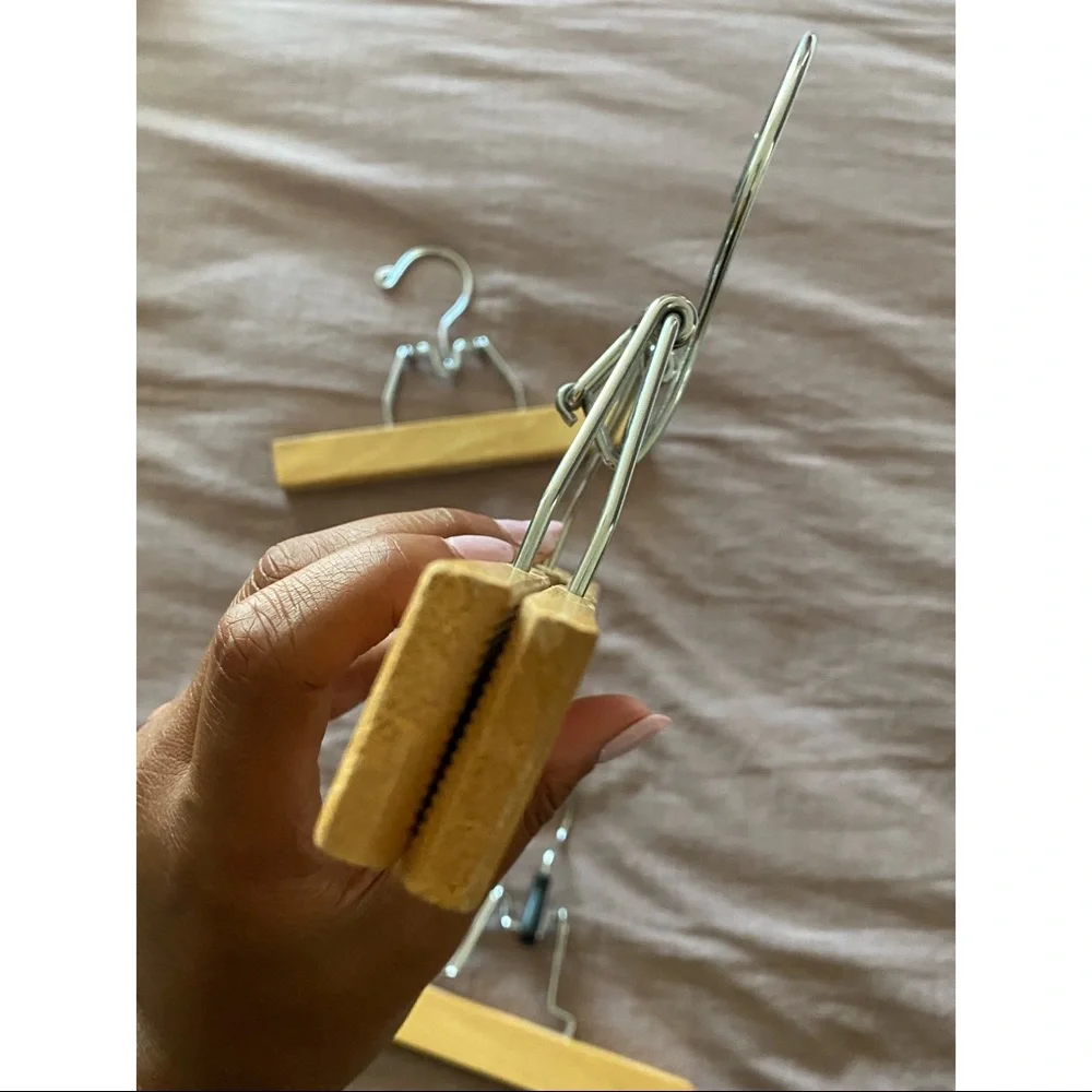 Bundle of 3 Wood Hangars